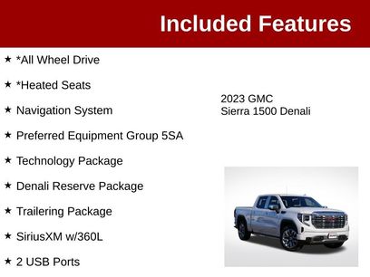 Used 2023 GMC Sierra 1500 Denali w/ Denali Reserve Package