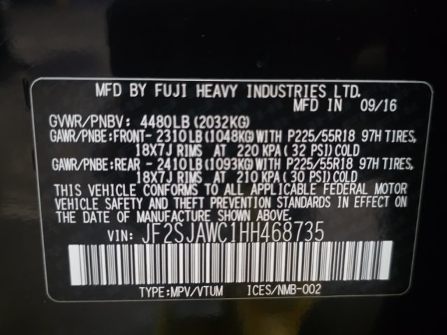 Used 2017 Subaru Forester 2.5i Touring AWD/4WD image 25