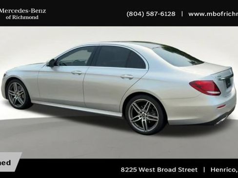 Certified 2020 Mercedes-Benz E 350 4MATIC Sedan image 8