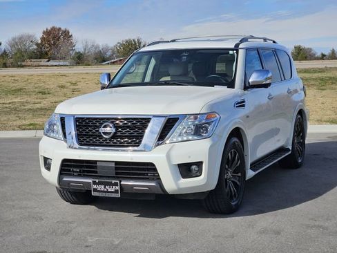Used 2020 Nissan Armada Platinum w/ Captain's Chairs Package image 3