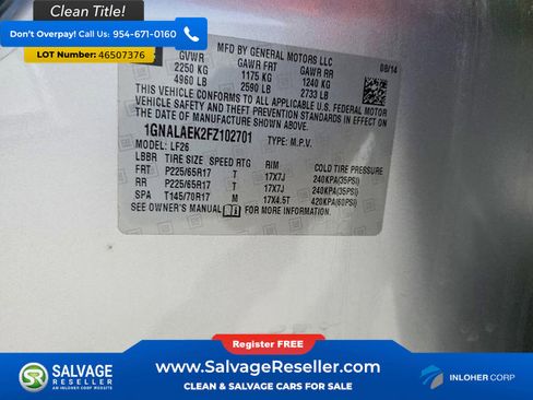 Used 2015 Chevrolet Equinox LS FWD image 16