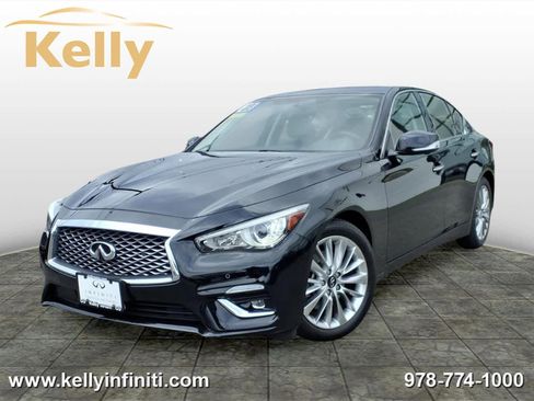 Certified 2023 INFINITI Q50 Luxe w/ Cargo Package AWD/4WD image 1