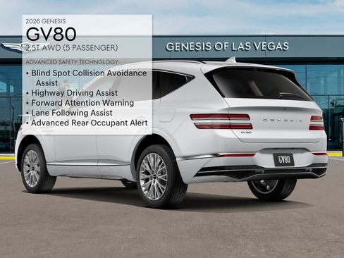 New 2026 Genesis GV80 2.5T AWD/4WD image 7