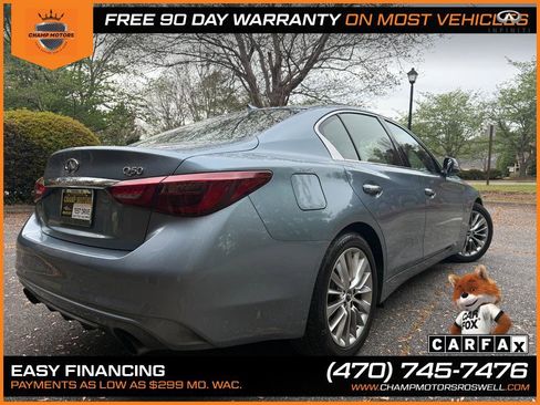 Used 2019 INFINITI Q50 Luxe image 8