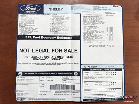 Used 2008 Ford Mustang Shelby GT500 RWD image 55