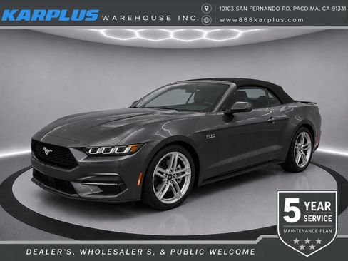 Used 2024 Ford Mustang Convertible RWD image 1