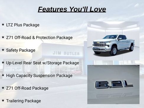 Used 2025 Chevrolet Silverado 1500 LTZ AWD/4WD image 19