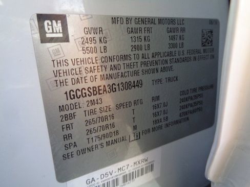 Used 2016 Chevrolet Colorado W/T w/ WT Convenience Package image 22