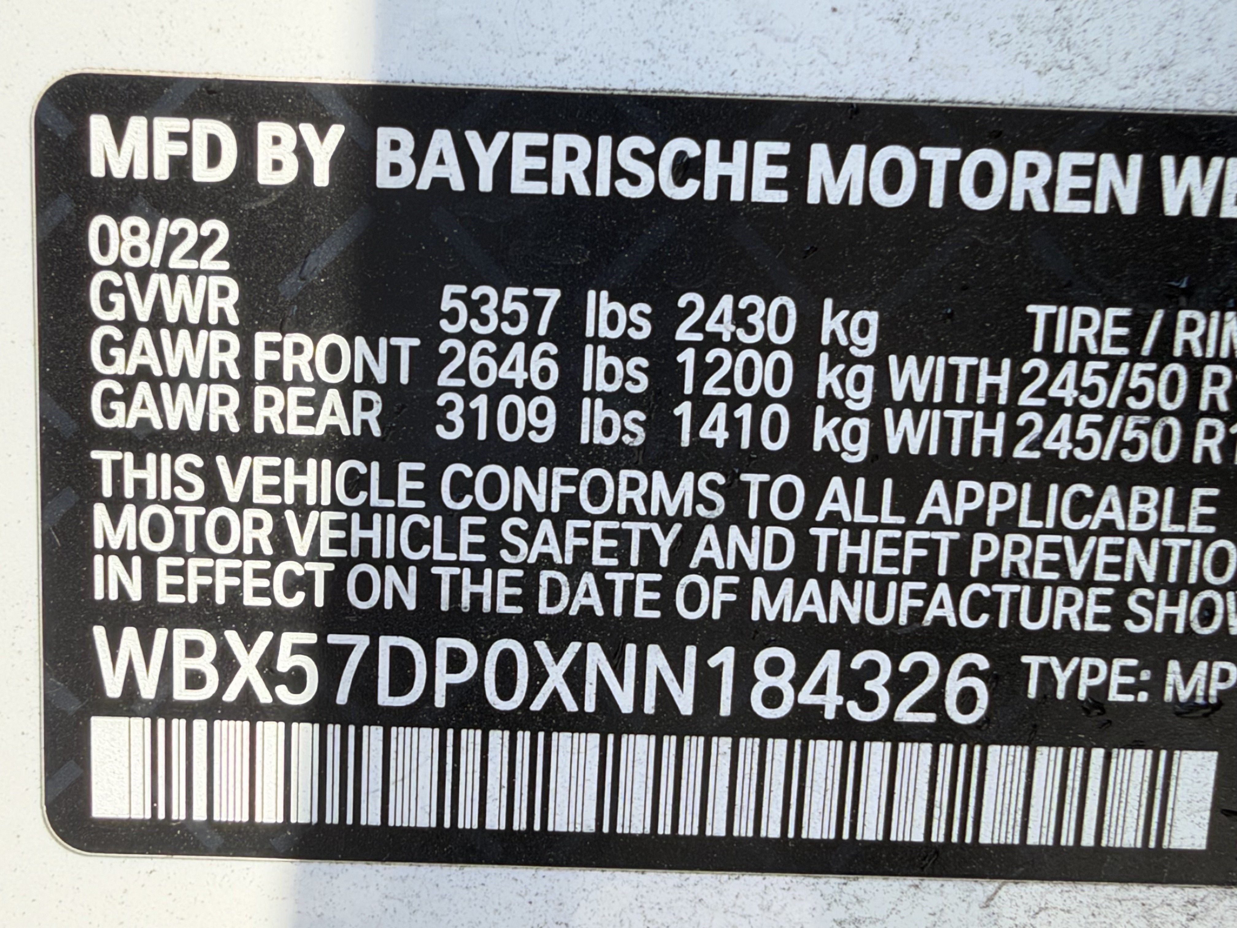 Used 2022 BMW X3 xDrive30i w/ Convenience Package w/ZPA AWD/4WD image 32