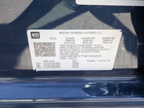 Used 2022 Chevrolet Silverado 3500 LTZ w/ LTZ Plus Package AWD/4WD image 34