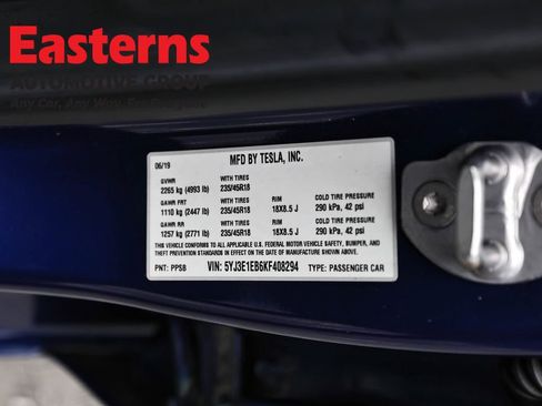 Used 2019 Tesla Model 3 Long Range AWD/4WD image 29