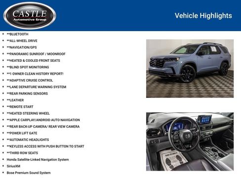 Used 2025 Honda Pilot Black Edition image 3
