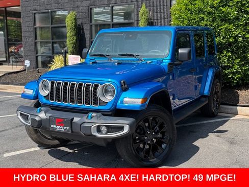 Used 2024 Jeep Wrangler Unlimited Sahara AWD/4WD image 1