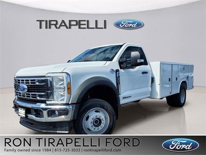 New 2024 Ford F550 4x4 Regular Cab Super Duty w/ Snow Plow Prep Package