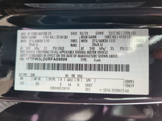 Certified 2024 Ford F150 XLT w/ Equipment Group 302A MID AWD/4WD image 28