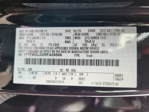 Certified 2024 Ford F150 XLT w/ Equipment Group 302A MID AWD/4WD image 28