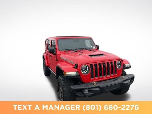 Used 2023 Jeep Wrangler Unlimited Rubicon 392 w/ Trailer Tow Package AWD/4WD image 2