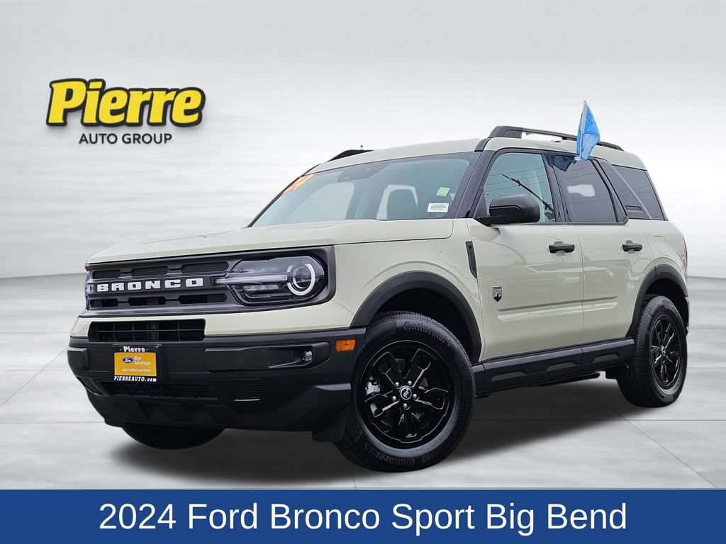 Certified 2024 Ford Bronco Sport Big Bend w/ Convenience Package AWD/4WD 360° Tour