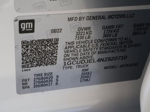 Used 2022 Chevrolet Silverado 1500 High Country image 25