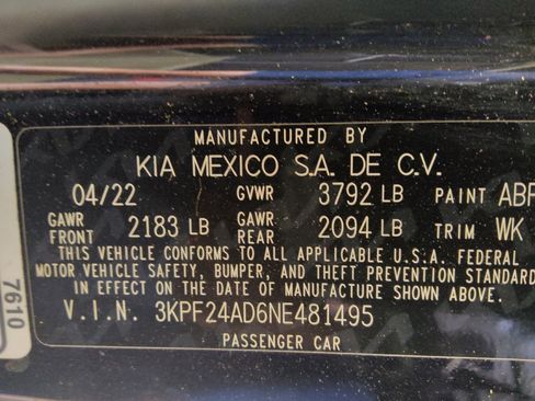 Used 2022 Kia Forte LXS FWD image 33