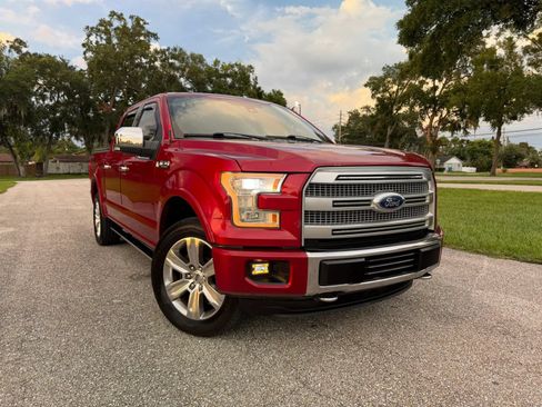 Used 2015 Ford F150 Platinum w/ FX4 Off-Road Package AWD/4WD image 3