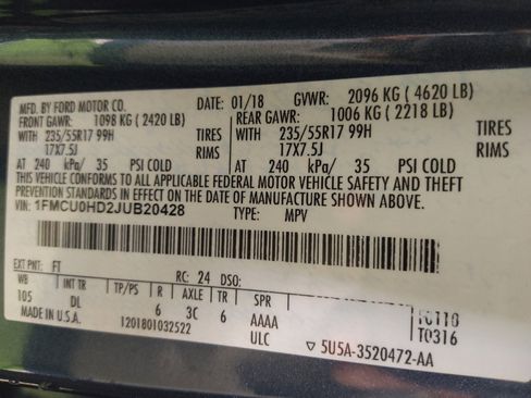 Used 2018 Ford Escape SEL image 33