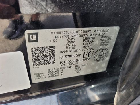 Used 2021 GMC Sierra 1500 Elevation image 22