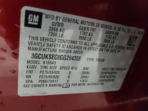 Used 2016 Chevrolet Silverado 1500 LTZ Z71 w/ LTZ Plus Package image 48