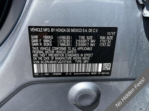 Used 2018 Honda HR-V LX image 27
