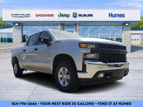 Used 2021 Chevrolet Silverado 1500 W/T w/ WT Safety Package AWD/4WD image 1