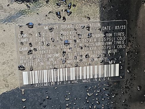 Used 2023 Subaru Outback Limited image 14