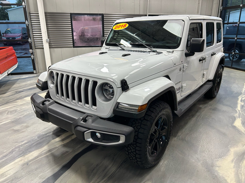 Used 2018 Jeep Wrangler Unlimited Sahara AWD/4WD image 2
