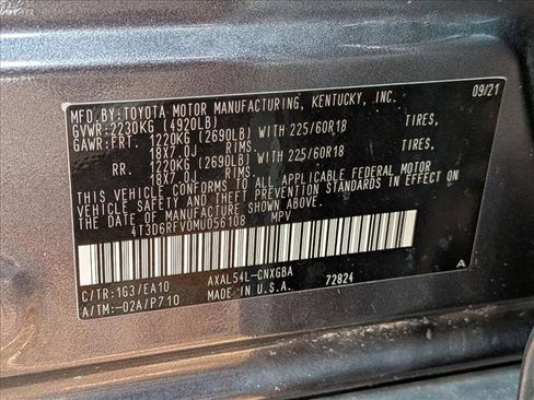 Used 2021 Toyota RAV4 Limited w/ Limited Grade Weather Package image 18