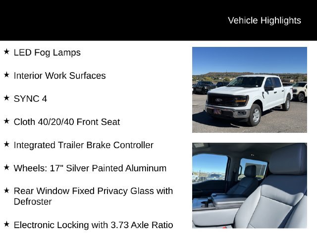 New 2026 Ford F150 XL w/ Equipment Group 103A High AWD/4WD image 14