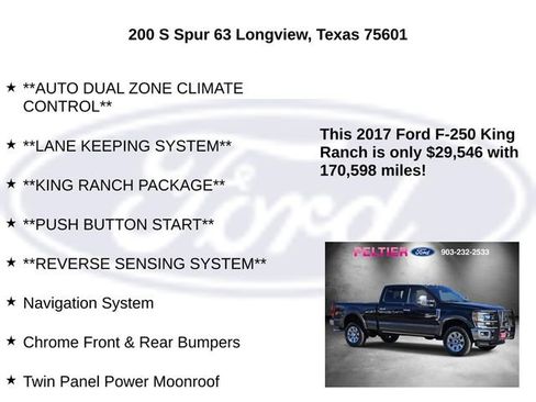 Used 2017 Ford F250 King Ranch w/ King Ranch Ultimate Package image 25