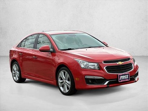 Used 2015 Chevrolet Cruze LTZ w/ Sun, Sound and Sport Package FWD image 3