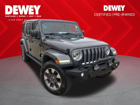 Certified 2018 Jeep Wrangler Unlimited Sahara image 1