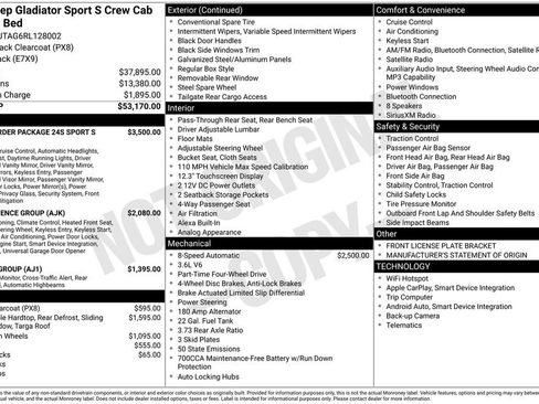 Used 2024 Jeep Gladiator Sport image 12