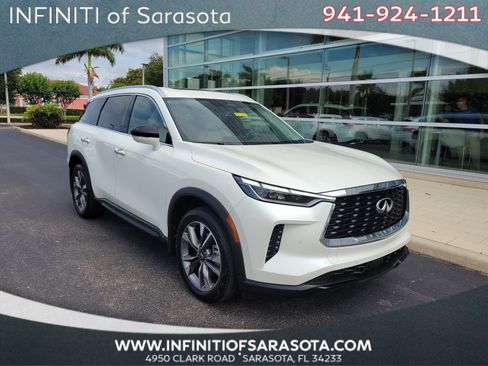 Certified 2023 INFINITI QX60 Luxe w/ Cargo Package FWD image 1