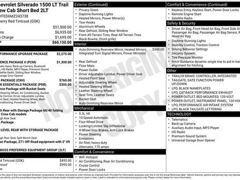 Used 2021 Chevrolet Silverado 1500 LT Trail Boss image 6