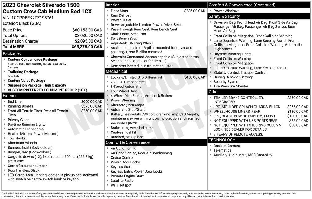 Used 2023 Chevrolet Silverado 1500 Custom AWD/4WD image 31