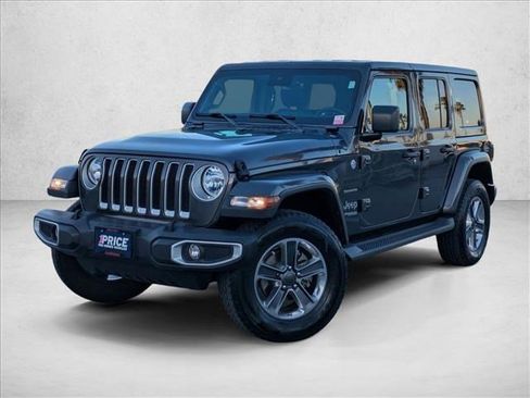 Used 2021 Jeep Wrangler Unlimited Sahara image 1