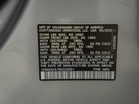 Used 2022 Volkswagen Atlas Cross Sport SE AWD/4WD image 45