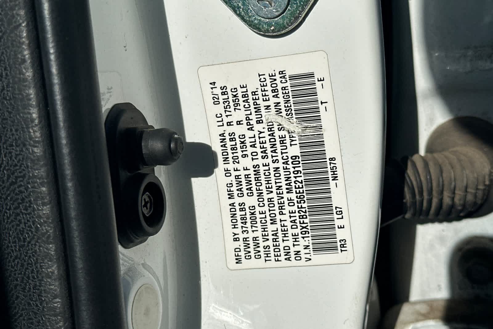 Used 2014 Honda Civic LX image 33