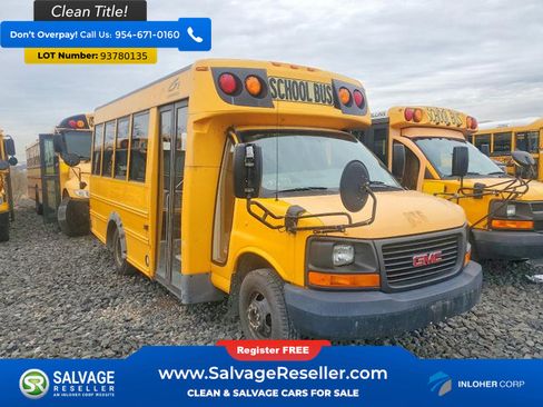 Used 2009 GMC Savana 3500 w/ School Bus Package RWD image 1