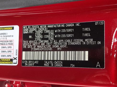 Used 2023 Lexus RX 350 AWD w/ Accessory Package image 28