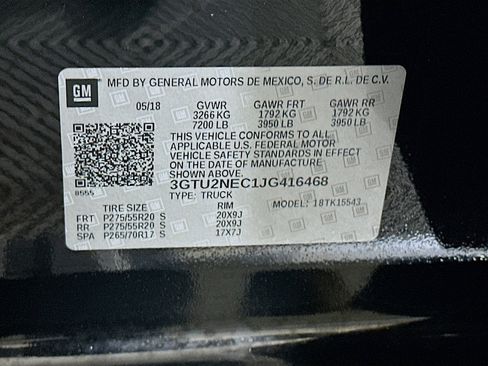 Used 2018 GMC Sierra 1500 SLT image 12