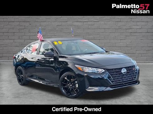 Used 2025 Nissan Sentra SR w/ Midnight Edition FWD image 1