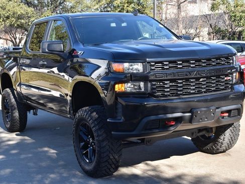 Used 2021 Chevrolet Silverado 1500 Custom Trail Boss w/ LPO, Dark Essentials Package image 4