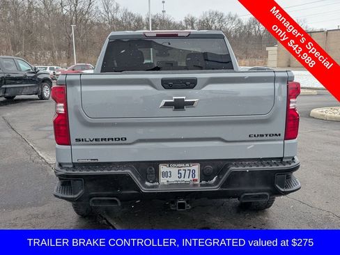 Used 2024 Chevrolet Silverado 1500 Custom Trail Boss w/ LPO, Dark Essentials Package image 7